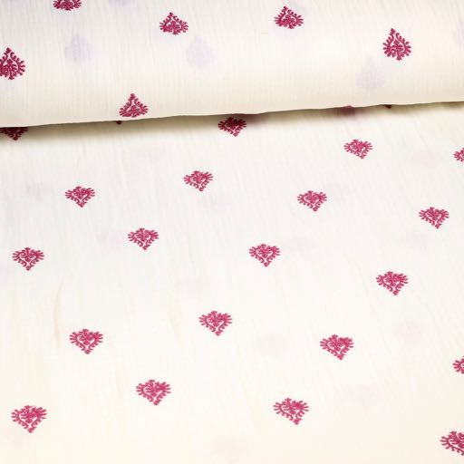 Hydrophile Baby Baumwolle Ornament gestickt