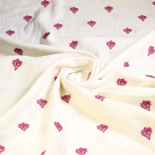 Hydrophile Baby Baumwolle Ornament gestickt