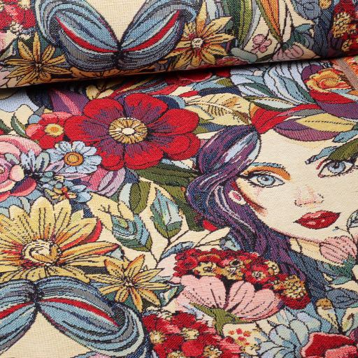 Gobelin Blumenmädchen Frida