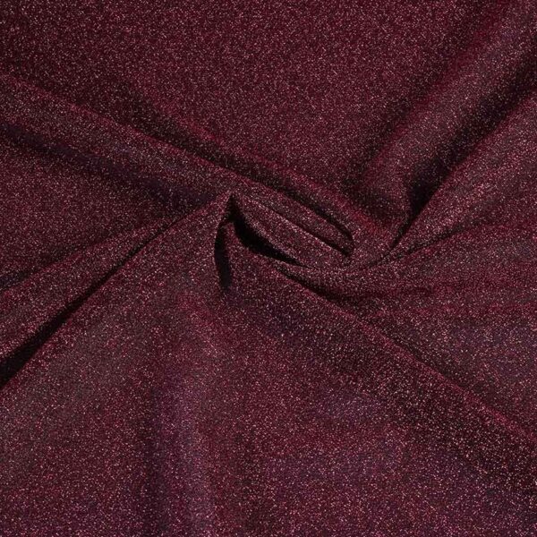 Trikotstoff Lurex rosa