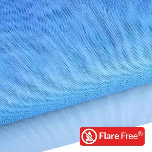 Tüll flammhemmend lavendelblau