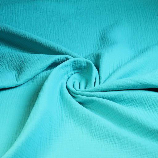 Hydrophile Baby Baumwolle Türkis