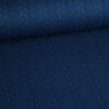 Kabelstoff Jacquard-Jersey Petrol