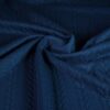 Kabelstoff Jacquard-Jersey Petrol