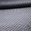 Minky Fleecestoff Nietenjacquard anthrazit