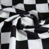 Terlenka Finish Flagge Schwarz/Weiß