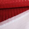 Schritt Zickzack Hologramm Glitzer Rot