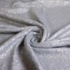 Mesh stretch matte Pailletten/Pailletten Silber