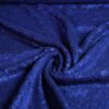 Mesh Stretch Matt Pailletten/Pailletten kobalt