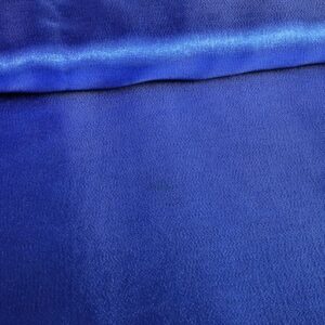 Fancy Organza Krepp kobalt