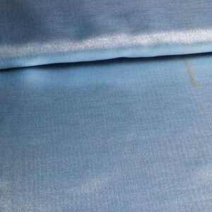 Fancy Organza-Krepp Babyblau