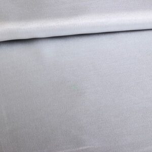 Fancy Organza Krepp silber