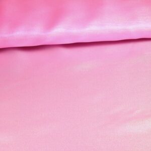 Fancy Organza-Krepp Fluoreszierendes Rosa