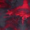 Lycra Badeanzug Stoff tye dye stretch rot / bordeaux
