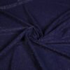 4-Wege-Stretch Mesh 100% Glitter dunkelblau