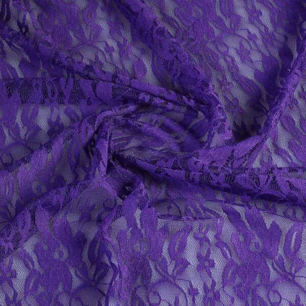 Spitze Stretch lila