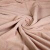 Bambus-Fleece / Frottee altrosa