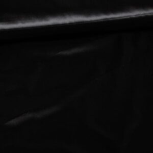 Seidiger Satin Stretch schwarz