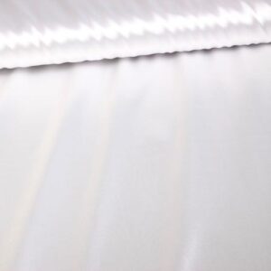 Seidiger Satin Stretch Weiß