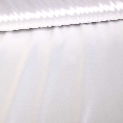 Seidiger Satin Stretch Weiß