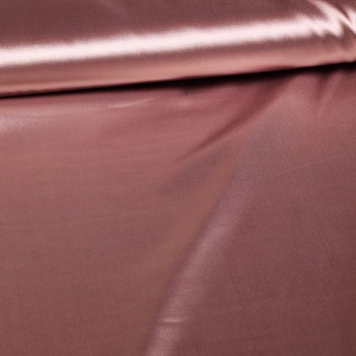 Seidiger Satin Stretch Altrosa