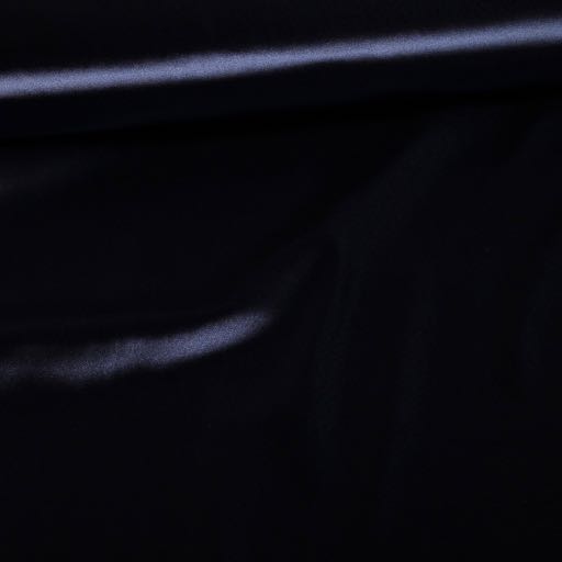 Seidiger Satin Stretch Dunkelblau