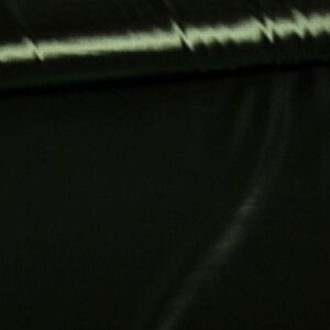 Seidiger Satin Stretch Armee Grün