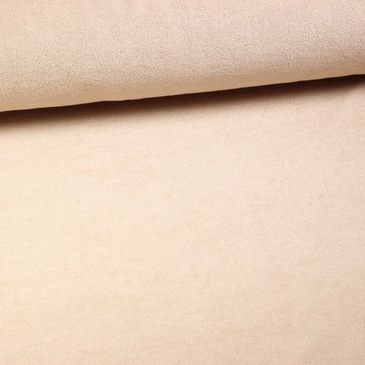 Stretch Frottee Sand