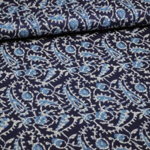 Baumwolle Voile Batik Paisley