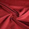 Popeline Stoff 100% Baumwolle Krawatte Rot