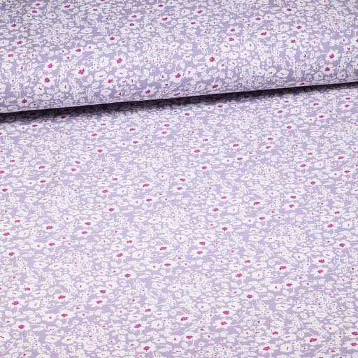 Viskose Millefleur Flieder