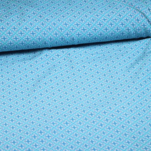 Viskose Floral Damast