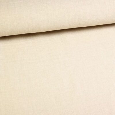 Leinenlook-Stoff ecru melange