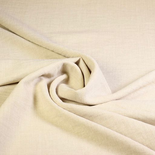 Leinenlook-Stoff ecru melange