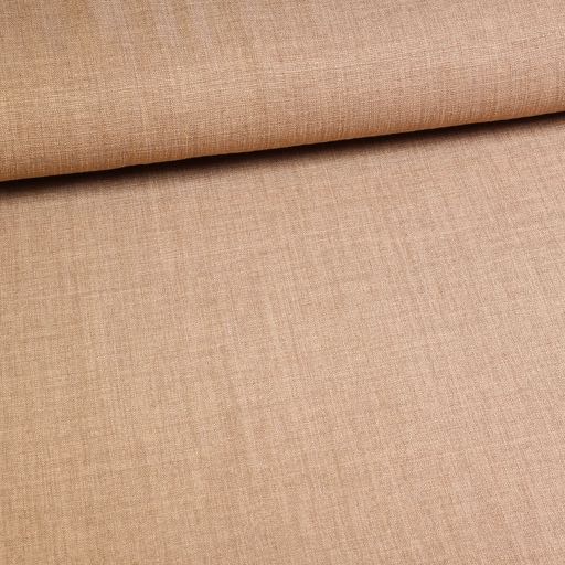 Linnenlook-Stoff taupe melange