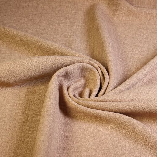 Linnenlook-Stoff taupe melange