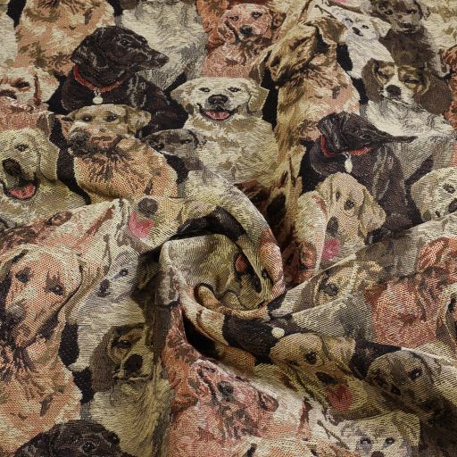 Gobelin-Stoff Hunde