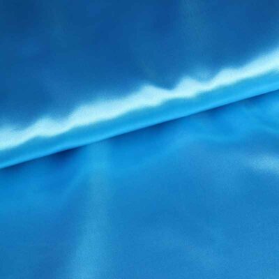 Satinstoff aqua