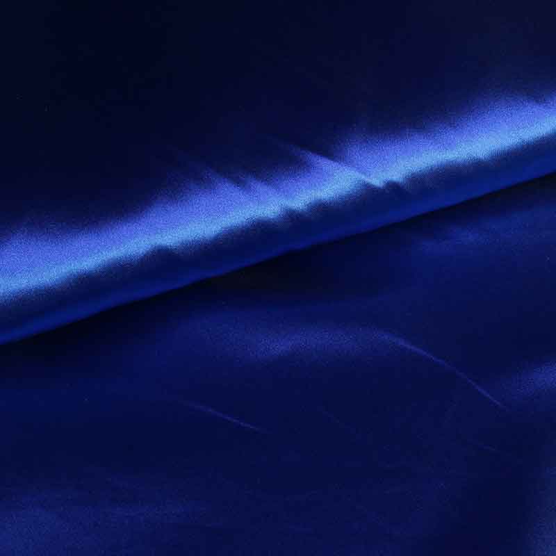 Satinstoff kobalt