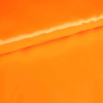 Satinstoff fluor orange