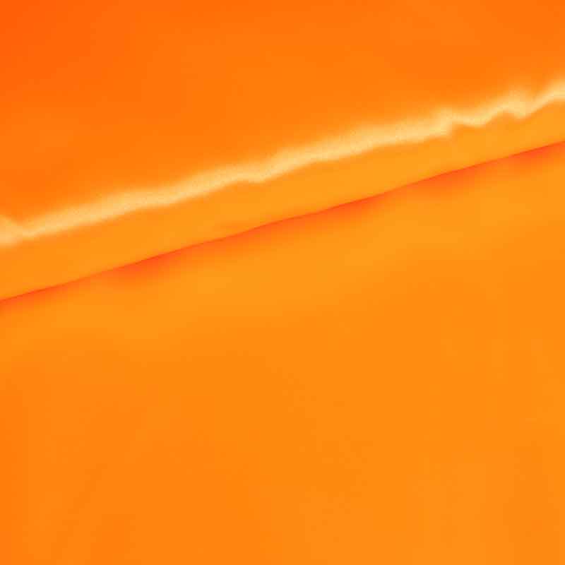 Satinstoff fluor orange