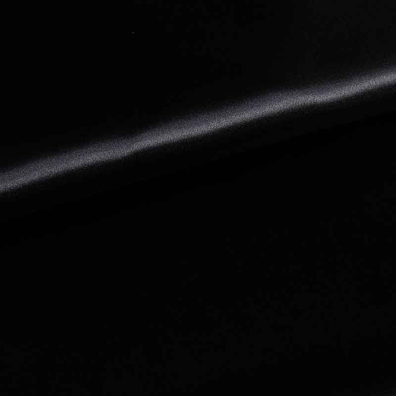 Satinstoff schwarz