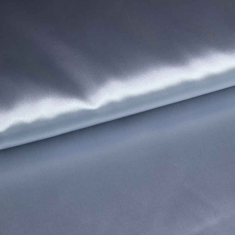 Satinstoff silber