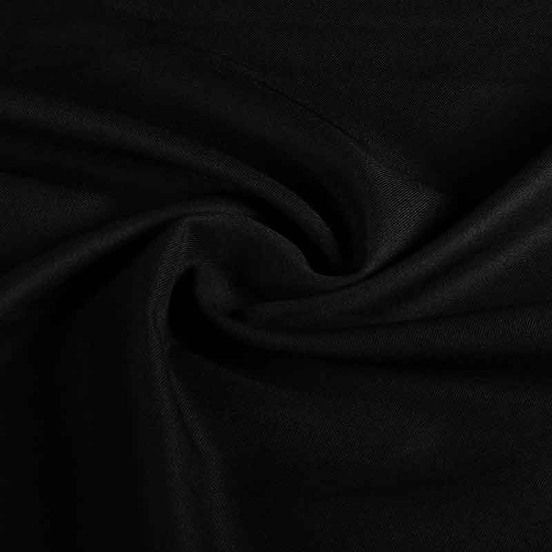 Terlenka Gabardine schwarz