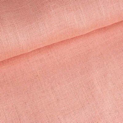 Jute-Stoff altrosa