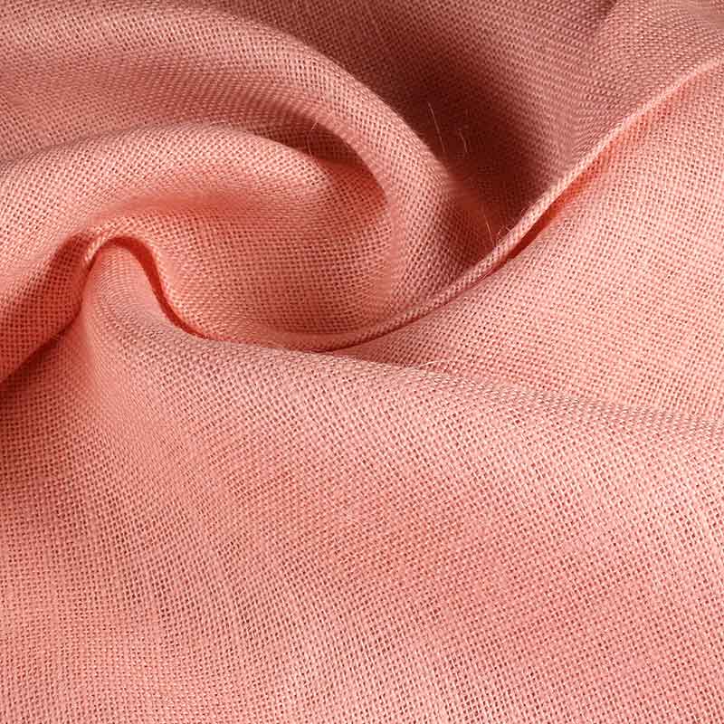 Jute-Stoff altrosa