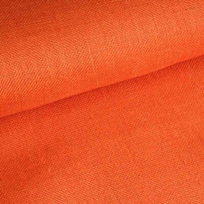 Jute-Stoff orange