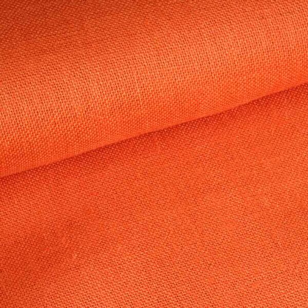 Jute-Stoff orange