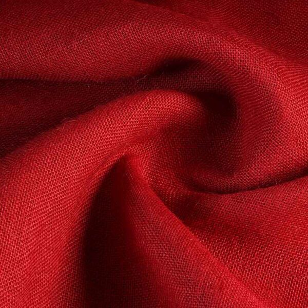 Jute-Stoff rot