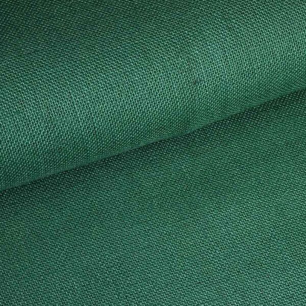 Jute-Stoff grün